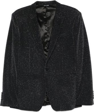 Reveres 1949 Lurex-detail Single-breasted Blazer