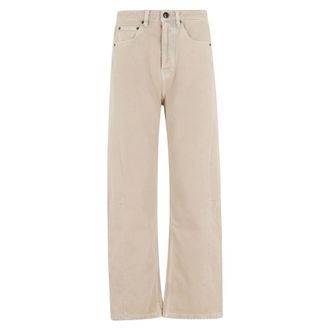 Semicouture Straight Jeans, female, Brown, Size: W25 Britney Jeans