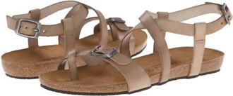 Eric Michael Womens Hilary Sandals In Natural