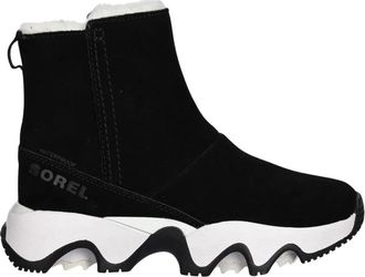 Sorel Kinetic Impact Short Boot - Dames - Winterlaarzen - Zwart - 41 EU - Leer - Schoenen