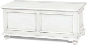 Milani Home BRIANNE - cassapanca in legno massello