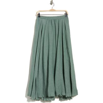 Max Studio Gauze Skirt in H.agave at Nordstrom Rack, Size X-Small