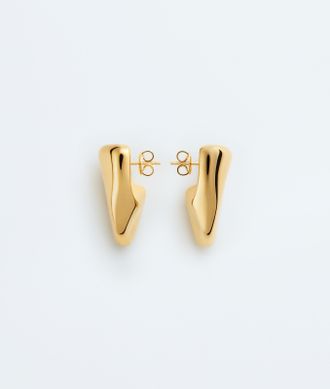 Bottega Veneta Orecchini Prisma piccoli - Oro - Donna - U