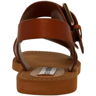 Steve Madden Santo Sandal Cognac Leather SANT07S1-203 Womens