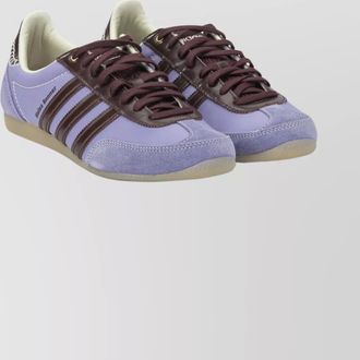 adidas leather low-top sneakers