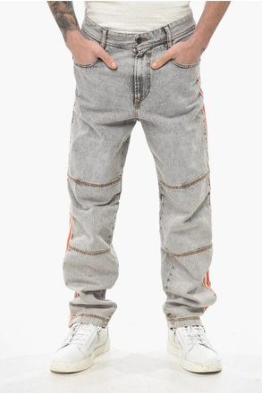 Diesel Regular Fit Jeans D-ARBUS With Contrasting Side Band 19cm L. size 28