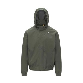 K-Way Aurene Stretch 2L - male - K-Way - Rain Jackets - Green - XL - Jackets