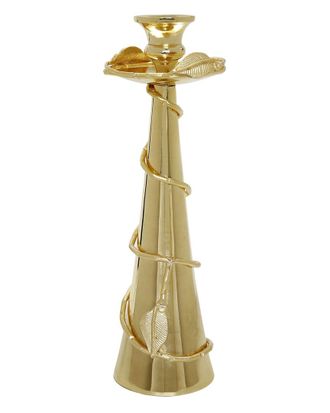 Alice Pazkus Leaf Tapered Candle Holder