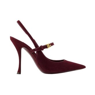Dolce & Gabbana D&eacute;collet&eacute; Cardinale - - Shoes - Donna - Rosso - 36 EU