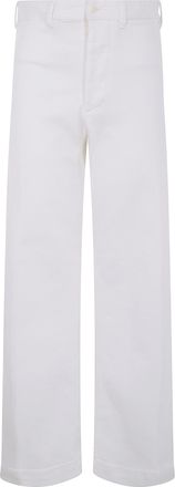 Ralph Lauren Slr Pt Ful Lenght Flat Front Pants