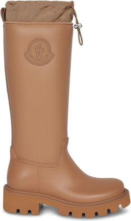 Moncler Schoenen, Dames, Bruin, 36 EU, Kickstream Hoge Laarzen