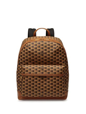 Bally Leren rugzak - Bruin