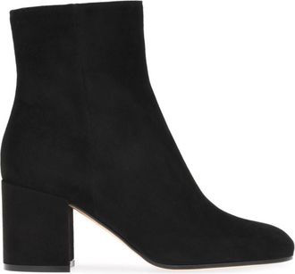 Gianvito Rossi Black Solid Joelle Boots