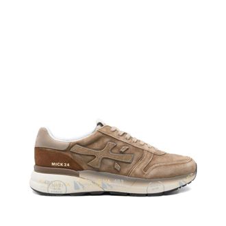 Premiata Sneakers, male, Brown, 6 UK, Beige Trainers for Modern Lifestyle
