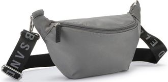 Elbsand Bauchtasche ELBSAND Umh&auml;ngetasche, Damen, Gr. B/H/T: 32cm x 14cm x 10cm, grau, Stoff, Textil, clean, unifarben, Taschen Bauchtasche, Crossbody Bag, G&uuml;
