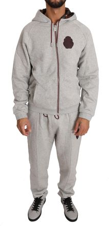 Billionaire Italian Couture Elegant Hooded Sweatsuit Mens Ensemble