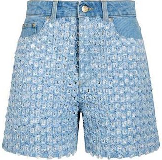 Stella McCartney PARTES DE ABAJO - Shorts vaqueros en YOOX.COM