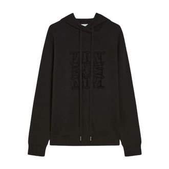 Max Mara Pamir Hoodie Sweater - Dames - Hoodies - Zwart - L - Wol - Hoodies & sweatvesten