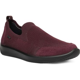 Ara Lilith 2 Waterproof Gore-Tex Slip-On Sneaker in Red at Nordstrom, Size 10.5