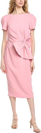 Badgley Mischka Side Bow Cocktail Dress