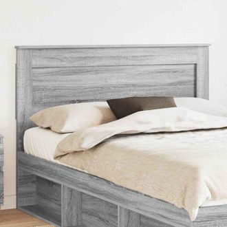vidaXL Headboard with Headboard Old Wood 140 cm Engineered Wood vidaXL