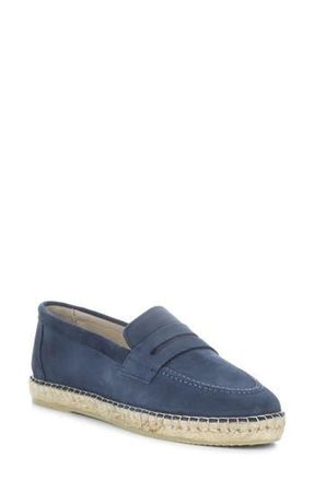 FLY London Loafer Espadrille Sneaker in Jeans Suede at Nordstrom Rack, Size 10-10.5Us / 41Eu