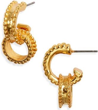 Karine Sultan Dotty Intertwined Drop Earrings in Gold at Nordstrom