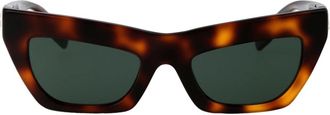 Burberry Stijlvolle Trendy Dames Zonnebril - Dames - Zonnebrillen - Bruin - 51 MM - Accessoires