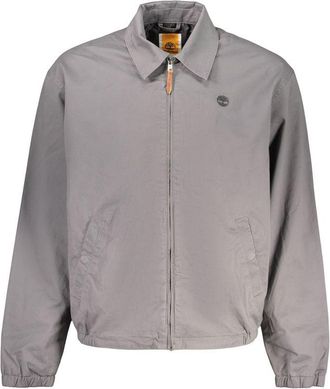 Timberland Grigio Cotton Mens Mens Jacket