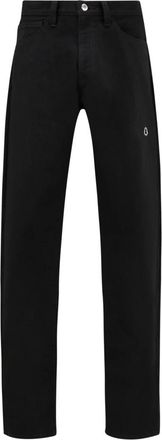 Moncler Black Wash Jeans - Heren - Regular Fit Jeans - Zwart - L - Katoen - Jeans
