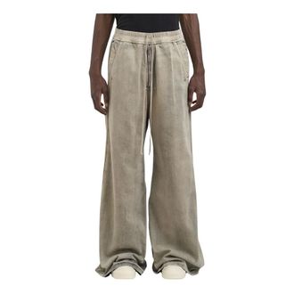 Rick Owens Jeans, Heren, Grijs, M, Denim, Pantaloni in Denim Geth Belas