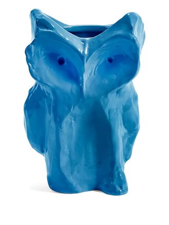Serax x Marni owl-shaped ceramic vase (23cm) - unisex - Stoneware - One Size - Blue