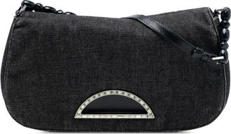 Dior Pre-owned Dior Denim Malice Flap Shoulder Bag Ladies MA-0040