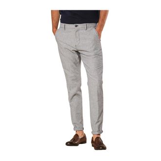 Mason's Heren, Broeken, Blauw, Maat: XS Katoen