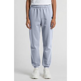 Dalix Butterfly Midweight Relaxed Fleece Track Pants in Powder at Nordstrom, Size Xx-Large