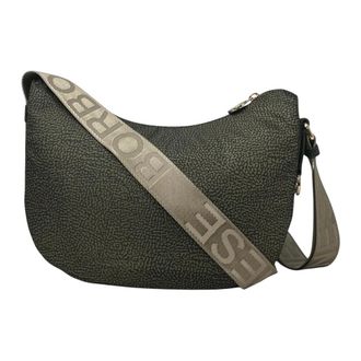 Borbonese Cross Body Bags, female, Green, ONE SIZE, Luna Small Bag