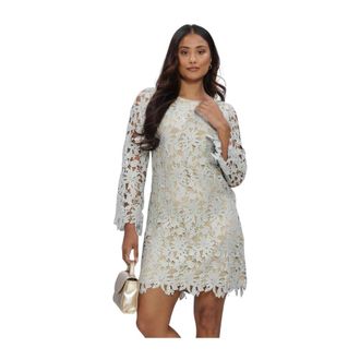 Bruuns Bazaar Dames, Jurken, Blauw, Maat: XL Leer