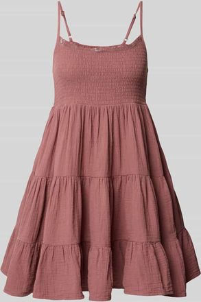 Only Fit and Flare Freizeitkleid aus reiner Baumwolle Modell TILLY in Rostrot, Gr&ouml;&szlig;e XL