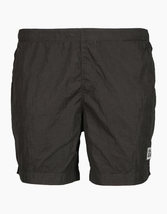 C.P. Company Mens Chrome-R Boxer Swim Shorts - Black - Size: 32/32