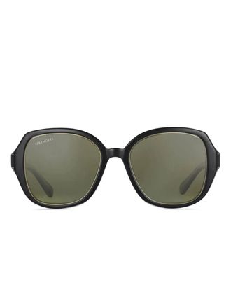 Serengeti Eyewear oversize-frame sunglasses - Black