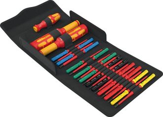 Wera Kraftform Kompakt vde Set di armadietti per interruttori Safe-Torque Speed 1, 23 pezzi - Wera