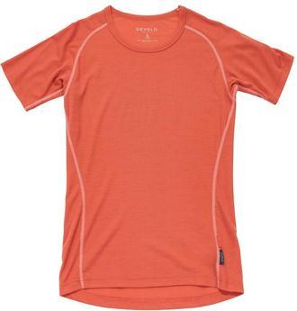 Devold Lauparen Merino 190 Base Tee Merinounterwäsche für Damen | rot