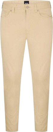 HUGO BOSS Heren H-Delaware5 Slim Broek (Licht Beige)