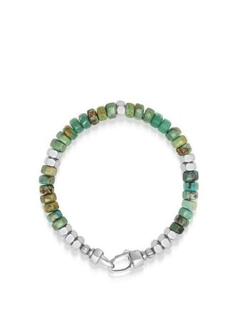 ◆NIALAYA◆Square Turquoise ペンダント 送料込 Silver Necklace with Square Turquoise Pendant – Nialaya