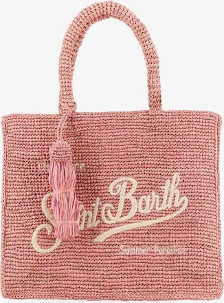 MC2 Saint Barth Borsa a mano Colette in rafia con logo ricamato - MC2 SAINT BARTH - gender_Woman