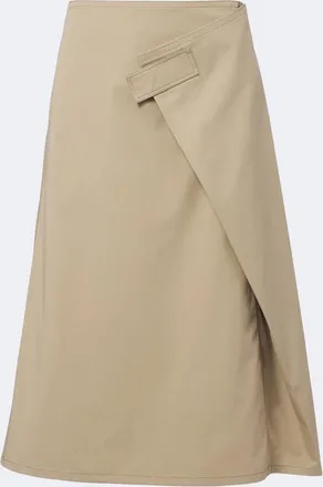 Bottega Veneta Cotton wrap skirt