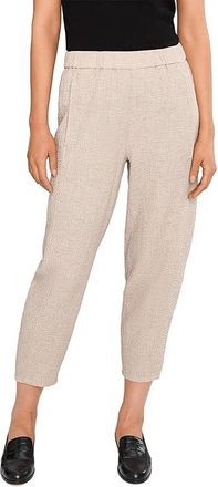 Eileen Fisher Petite Organic Cotton Doubleweave Lantern Pant Womens Clothing Dove : PL (14P-16P) 25, Cotton/Spandex