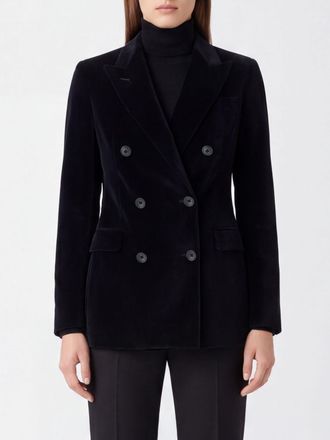 Tagliatore Blazer doppiopetto in velluto di lana e cashmere con rever a lancia
