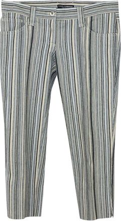 Dolce & Gabbana Striped Pants, Size Fr, 36 (Authentic Pre-Loved)