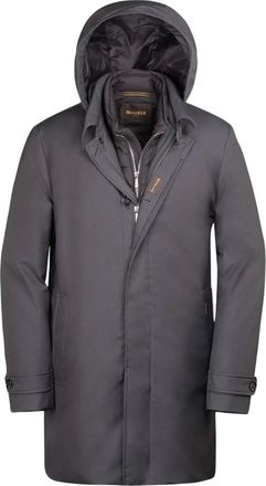 Moorer Hombre, Abrigos, Azul, Talla: XL